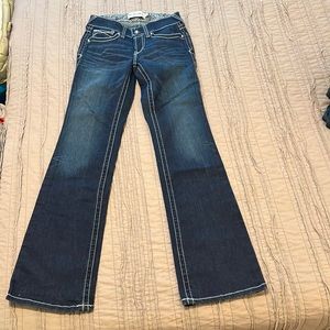 Womens area denim bootcut jeans. 26R. New without tags